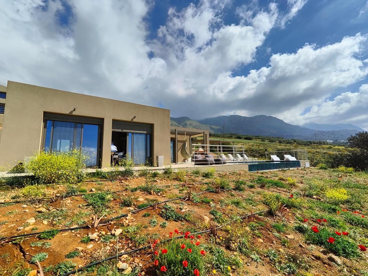 Olive And Aloe Villas Nomikiana Bagian luar foto