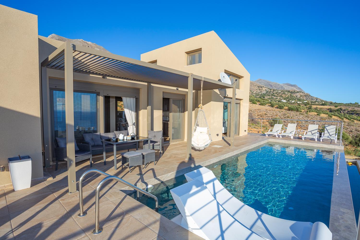 Olive And Aloe Villas Nomikiana Bagian luar foto