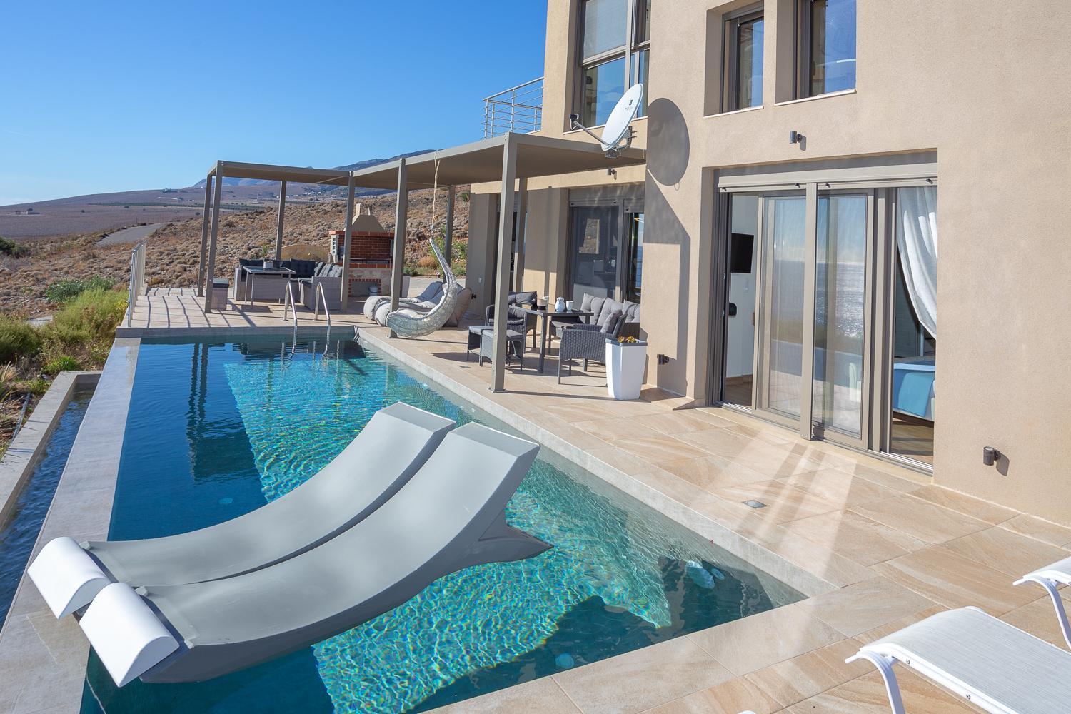Olive And Aloe Villas Nomikiana Bagian luar foto
