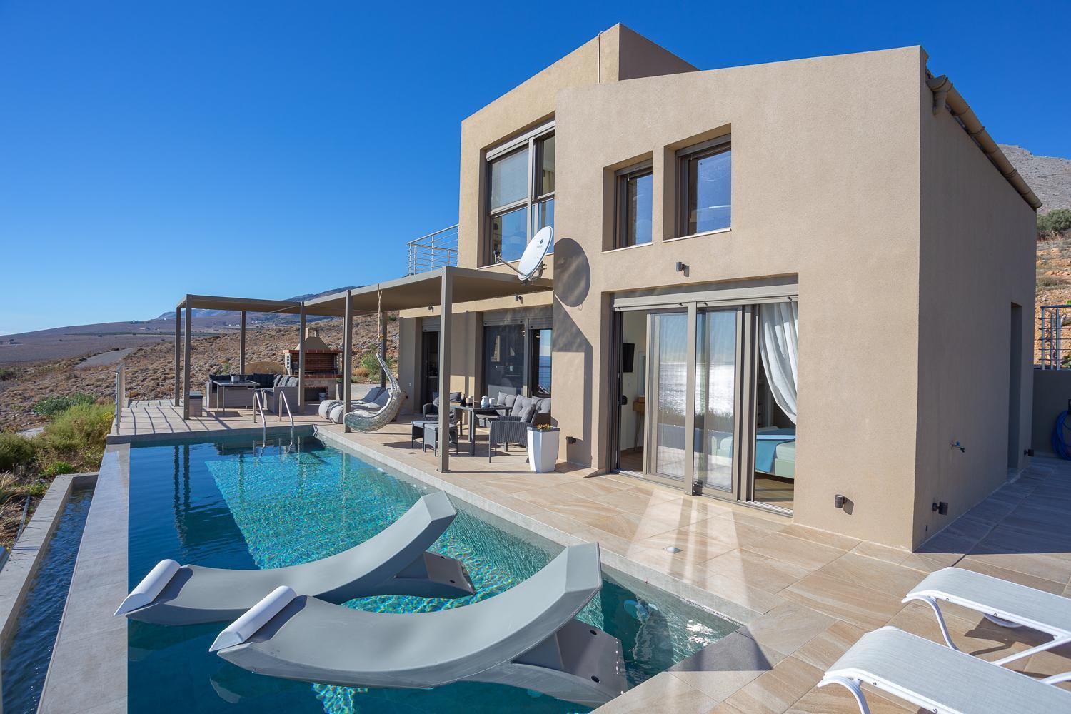 Olive And Aloe Villas Nomikiana Bagian luar foto